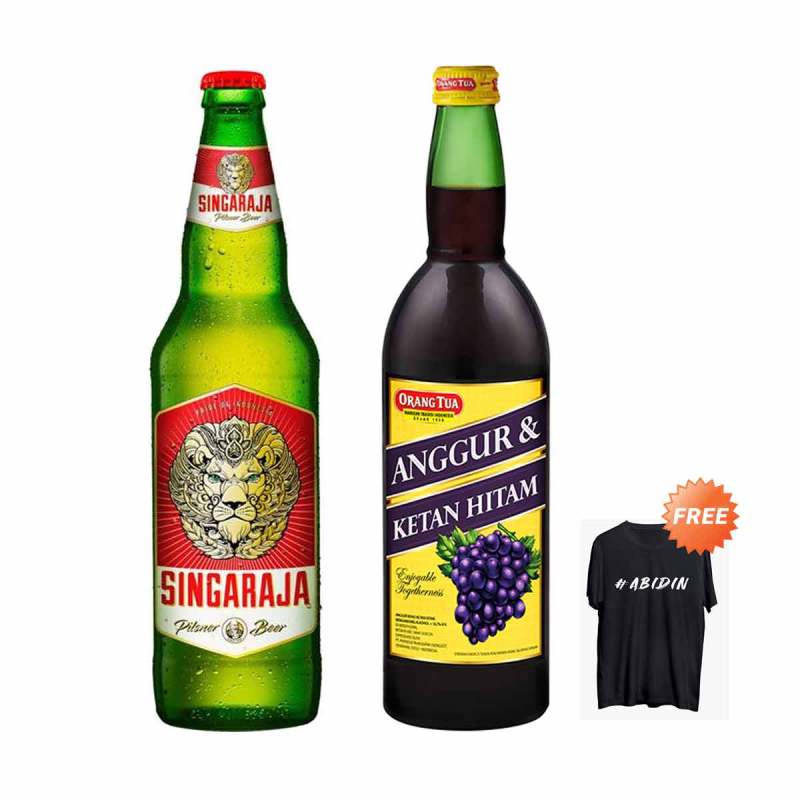 Jual Orang Tua 1 Botol Anggur Ketan Hitam 1 Botol Singaraja