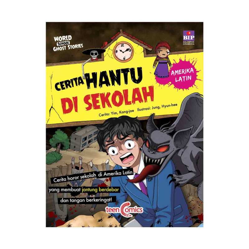 Jual Bip Cerita Hantu Di Sekolah Amerika Latin By Kang Jae Yim Buku Bacaan Fiksi Online September 2020 Blibli Com