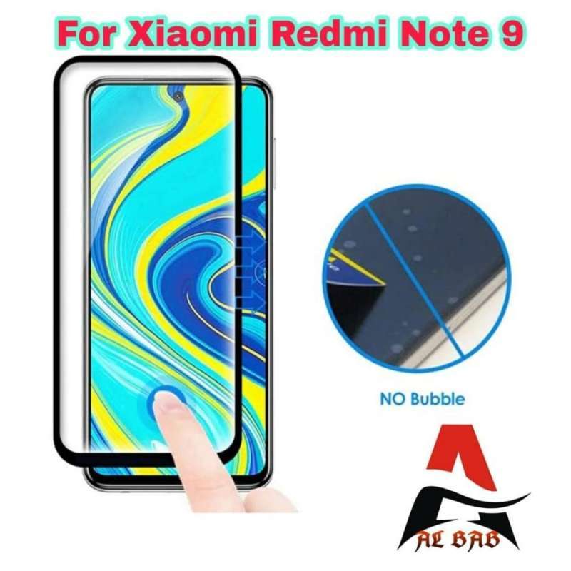TEMPERED GLASS XIAOMI REDMI NOTE FULL COVER ANTI GORES KACA XIAOMI