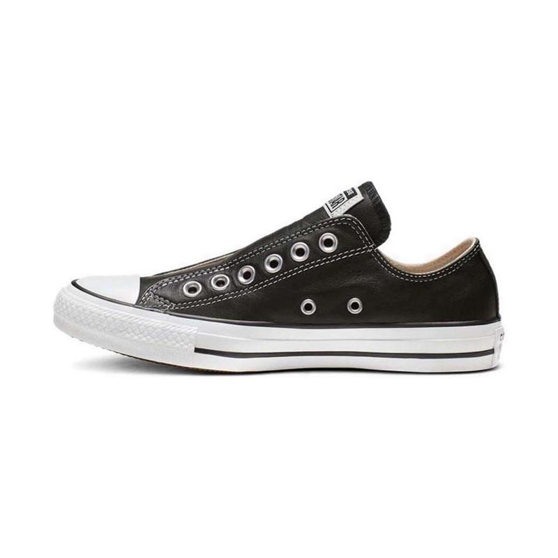 chuck taylor leather slip on