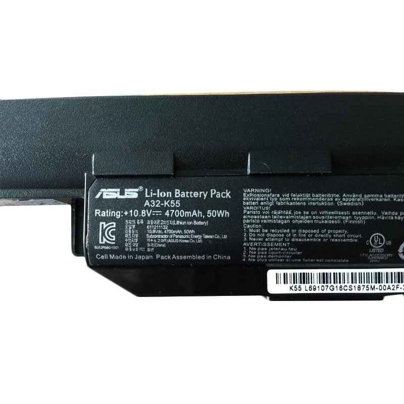 Jual Asus A32 K55 Baterai Notebook For Asus X45u X45 X45a X45c X45v X55c X55u X55v Original 4700 Mah Murah Maret 2020 Blibli Com