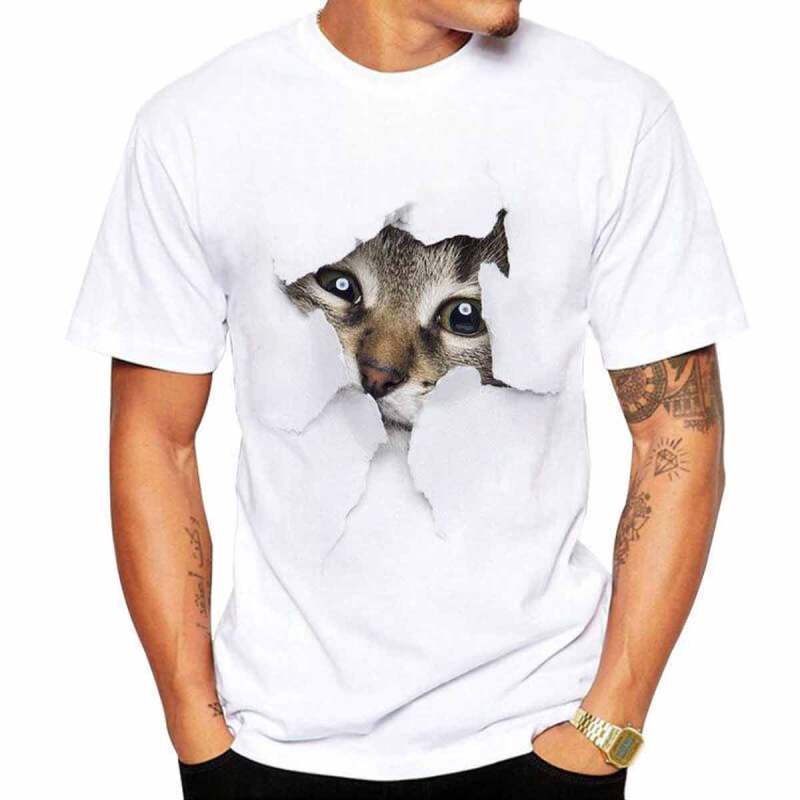Jual Best 3D Cute Cat Summer Print 