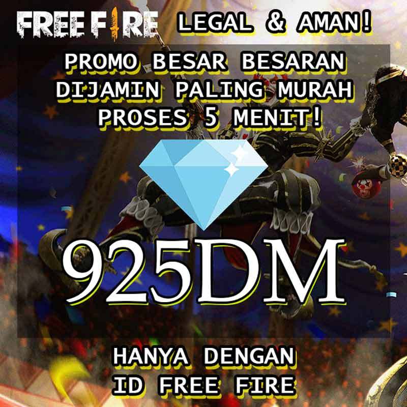 Jual Garena Free Fire Voucher Digital 925 Diamond Online Agustus 2020 Blibli Com