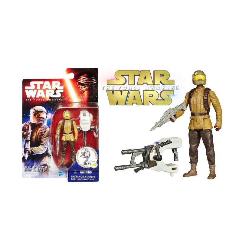 Jual Hasbro Star Wars The Force Awakens Resistance Trooper Action