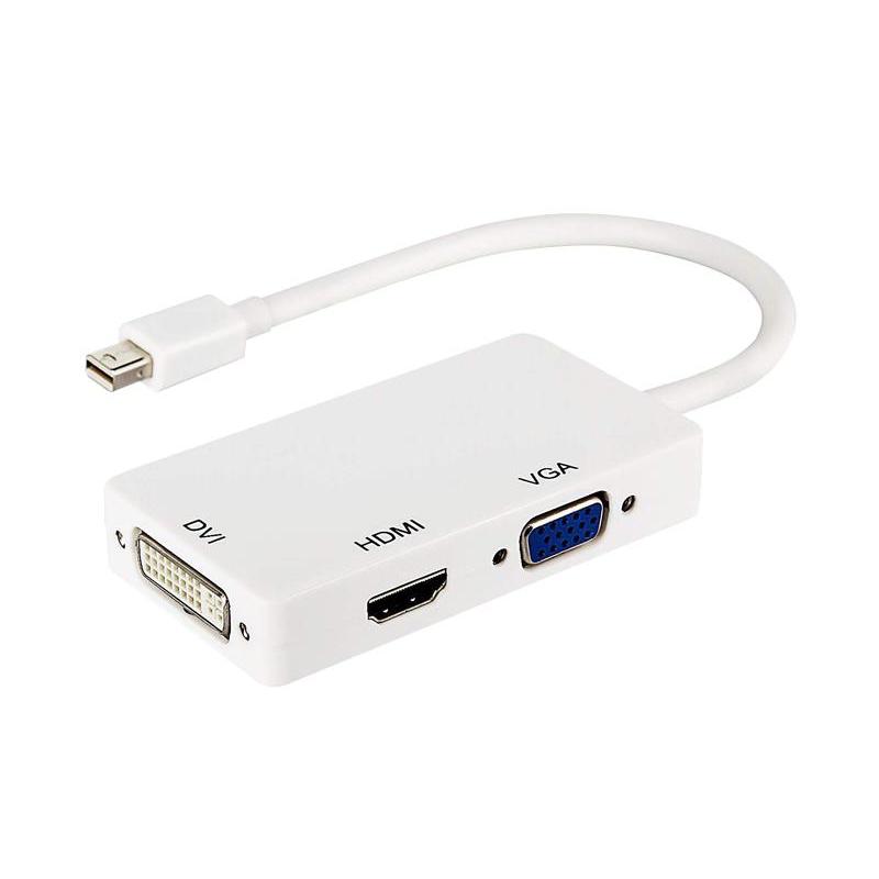 Jual Veggieg Md3 W Converter Mini Display To Vga Dvi 0 15 M