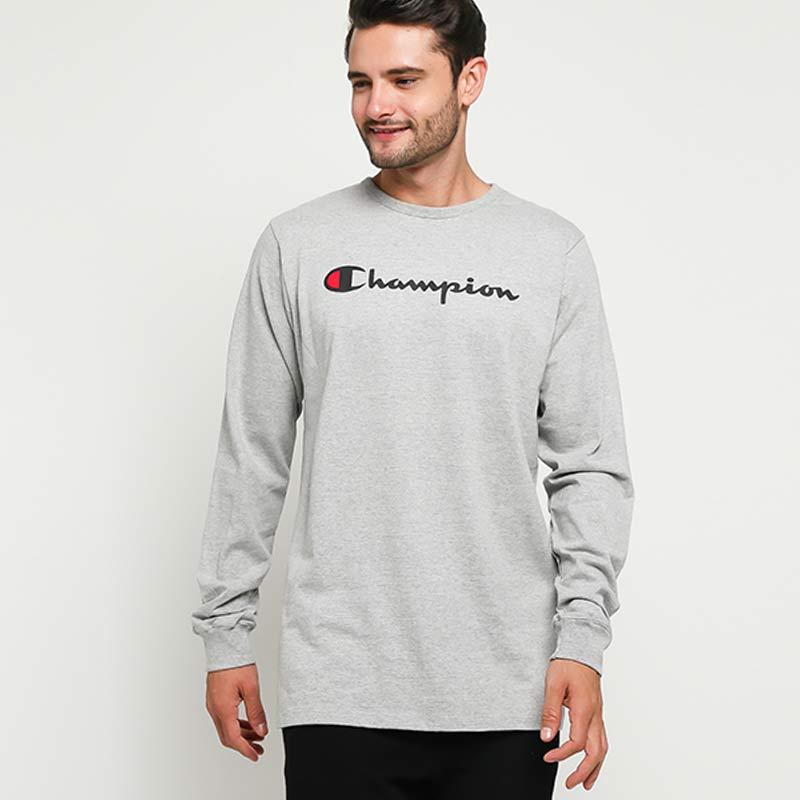 harga champion script tee