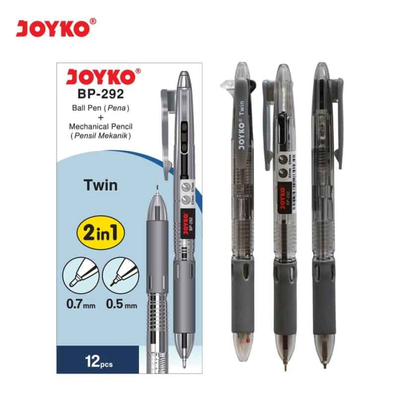 Jual Pulpen Pensil Mekanik 2 In 1 Joyko Bp 292 12 Pcs