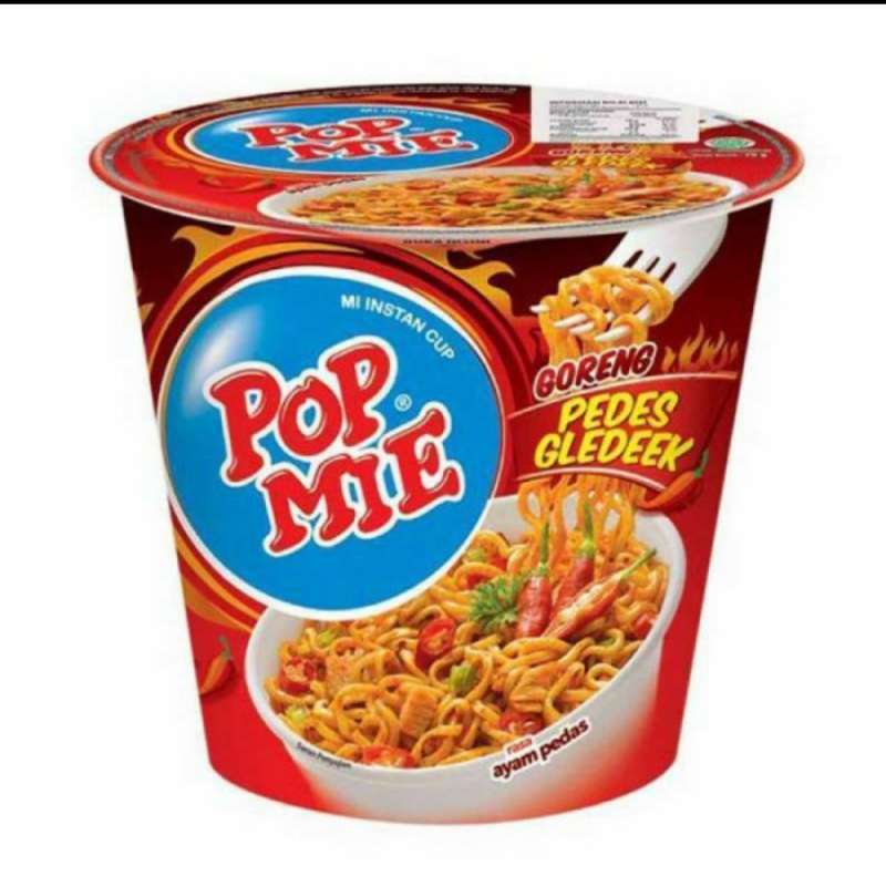 POP MIE GORENG PEDAS GLEDEK 75 G