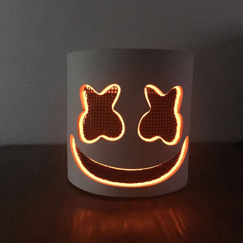 HALLOWEEN PROP AMBER//Orange LED EYES FOR MASK OR SKULL