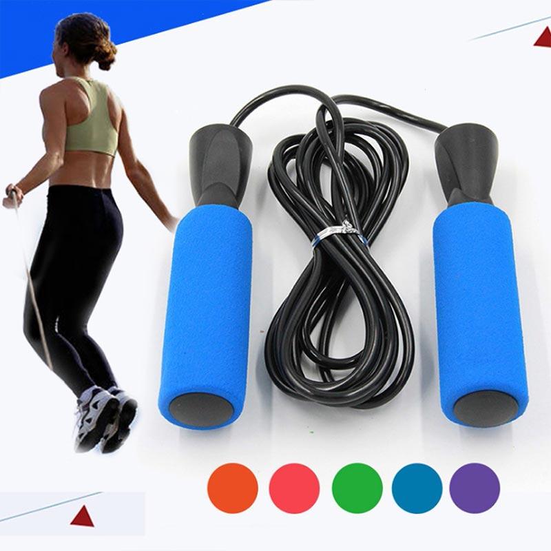 Jual Oem Fitness Jumping Rope Professional Training Adjustable Cable High Speed Skipping Ropes Rapid Ball Bearings Online Harga Kualitas Terjamin Blibli Com
