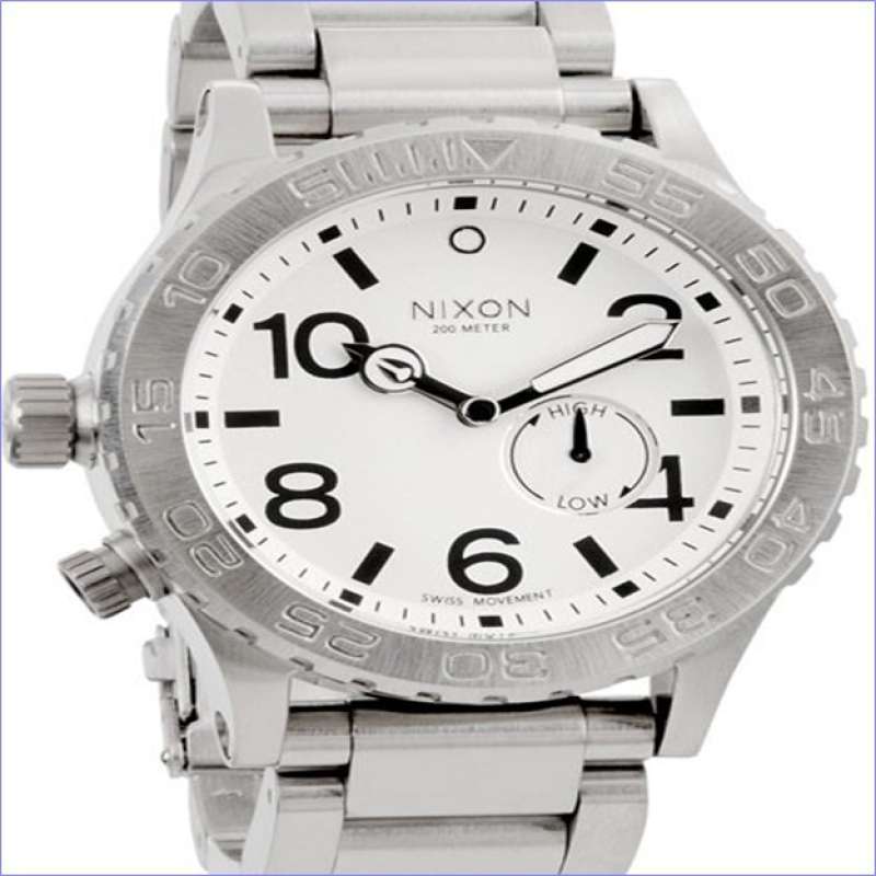NIXON RIDE SS ホワイト A347 心地よし 100