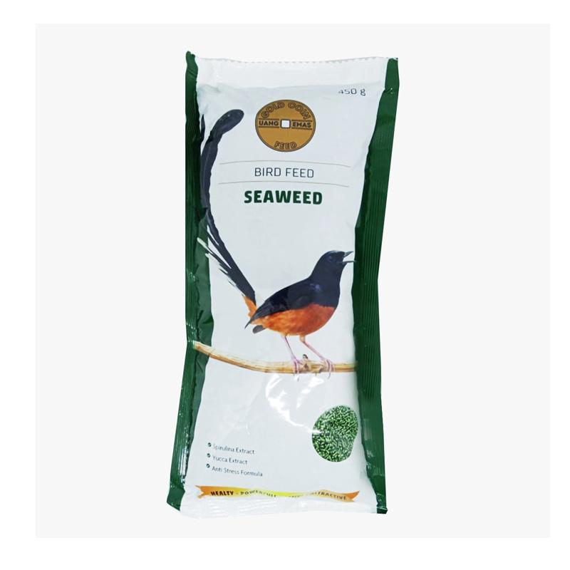 Jual GOLD COIN SEAWEED PAKAN BURUNG ANIS MURAI CUCAK IJO KACER di Seller Greenpet - Kota Depok, Jawa Barat | Blibli
