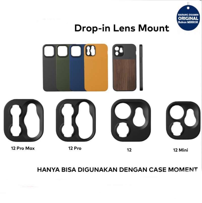 Iphone Moment Lens Bag IPhone 12 Pro Max 12 Mini 12 Drop-in Lens
