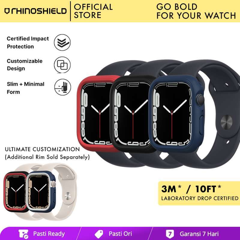 Jual Case Apple Watch Iwatch Series 7 45mm 41mm Rhinoshield Crashguard Nx 45 41 Silikon Softcase Soft Di Seller Gadgetlifestyle Official Store Pejagalan Kota Jakarta Utara Blibli