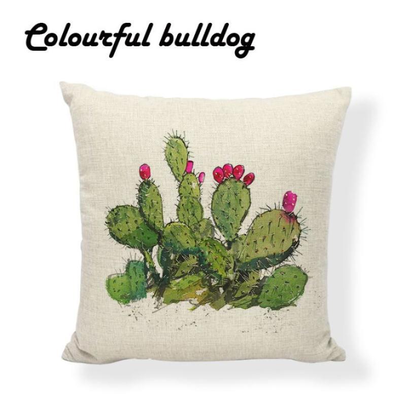 Jual H Ikea 21 Tropical Green Cactus Juice Sunset Cover Decoration Pillow Case 45 X 45 Cm Murah Maret 2020 Blibli Com