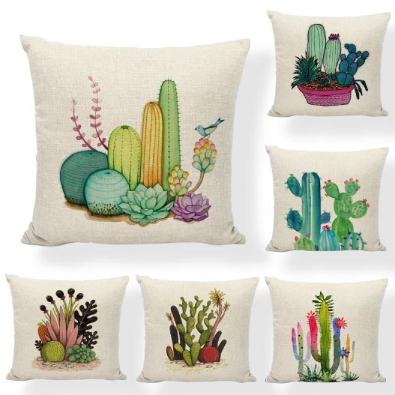 Jual H Ikea 21 Tropical Green Cactus Juice Sunset Cover Decoration Pillow Case 45 X 45 Cm Murah Maret 2020 Blibli Com