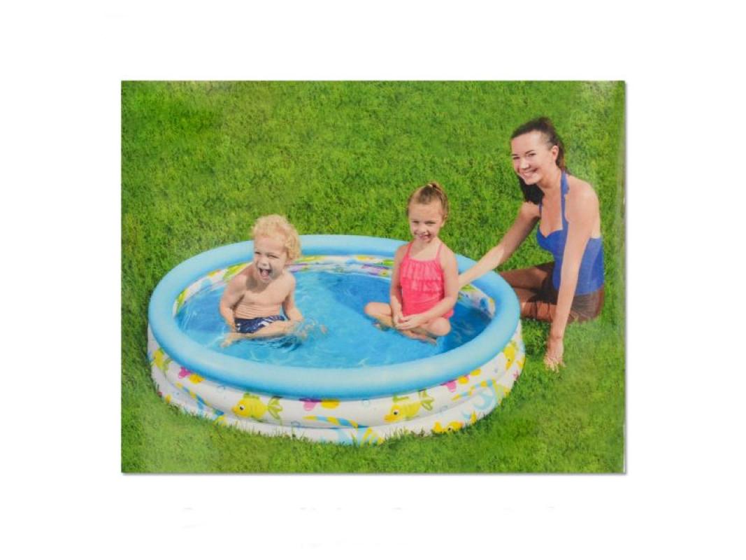 Jual Bestway 51009 Motif Fish Kolam Renang Anak 122 X 25 Cm Online Oktober 2020 Blibli Com