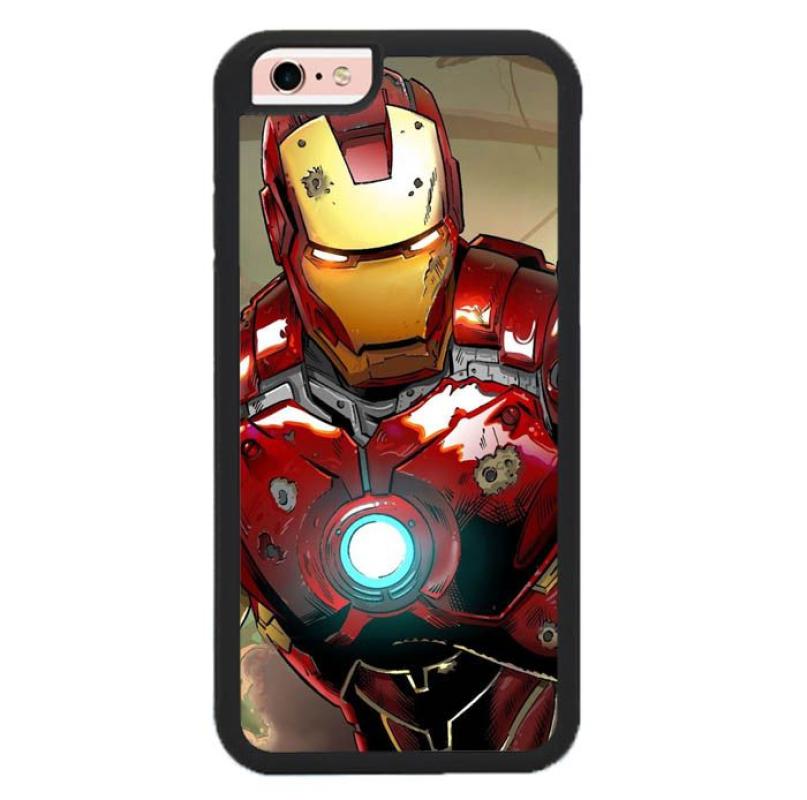 Jual Casing Custom Hardcase Iphone 6 Iron Man Cartoon P1320