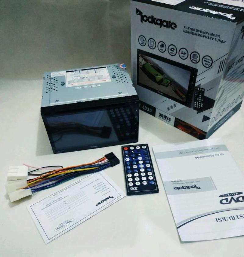 Jual Rockgate Dvt 6930 Double Din Mirrolink Head Unit Audio Mobil Online November 2020 Blibli