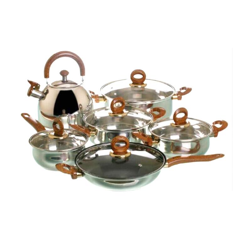 Jual Happy Call Hc 12 Cookware Panci Set Alat Masak Murah Februari