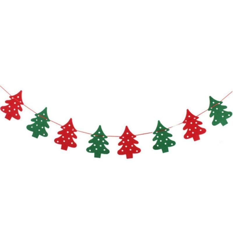 Jual Best Christmas Elk Bunting Banner Garland Hanging Flags Party