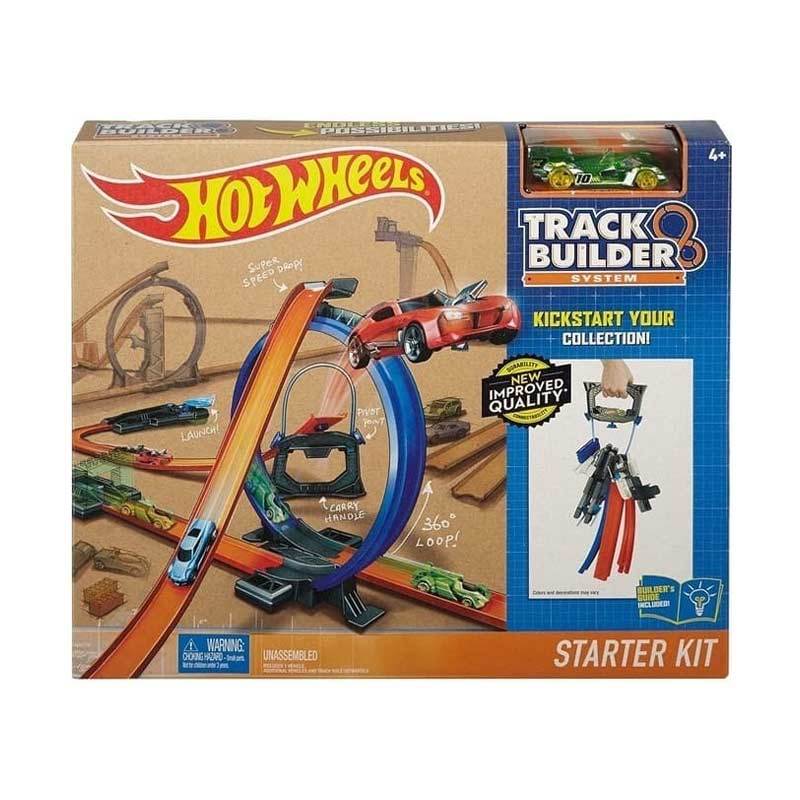 Hot wheels workshop track builder sales starter kit