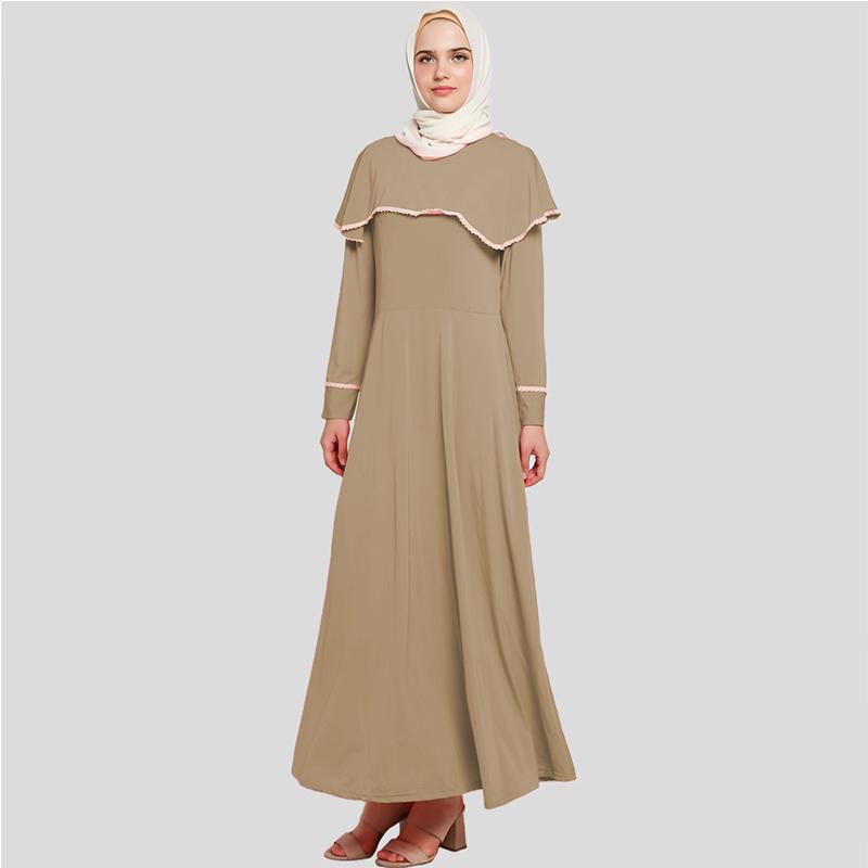 Jual Long Dress Gamis Maxi Variasi Renda Tangan Panjang Jfashion Vinka Online November 2020 Blibli Com