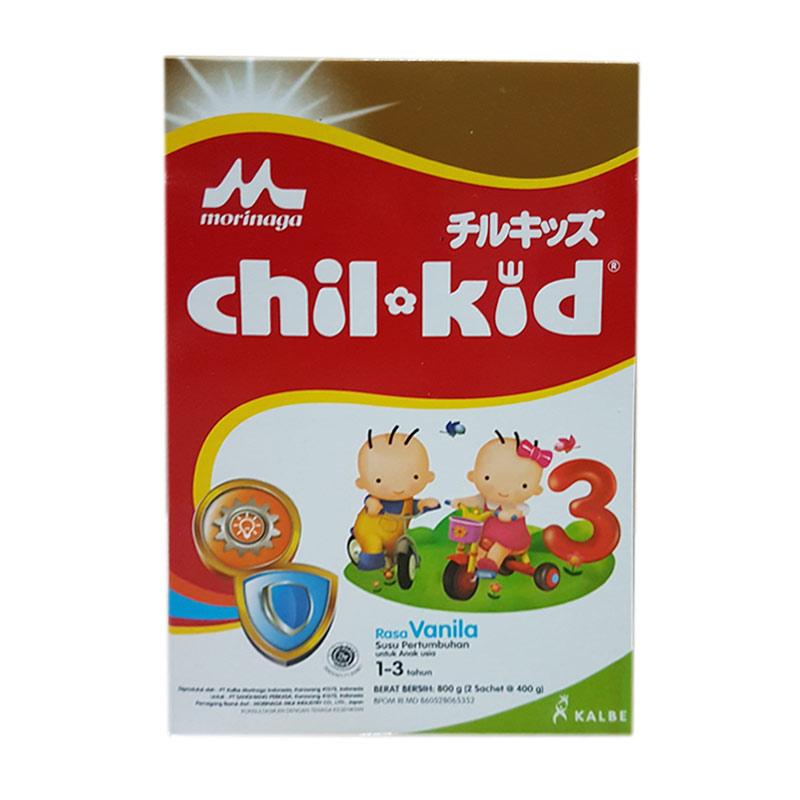 Jual Morinaga Chilkid 3 Vanila Susu Pertumbuhan Anak 800 G Murah