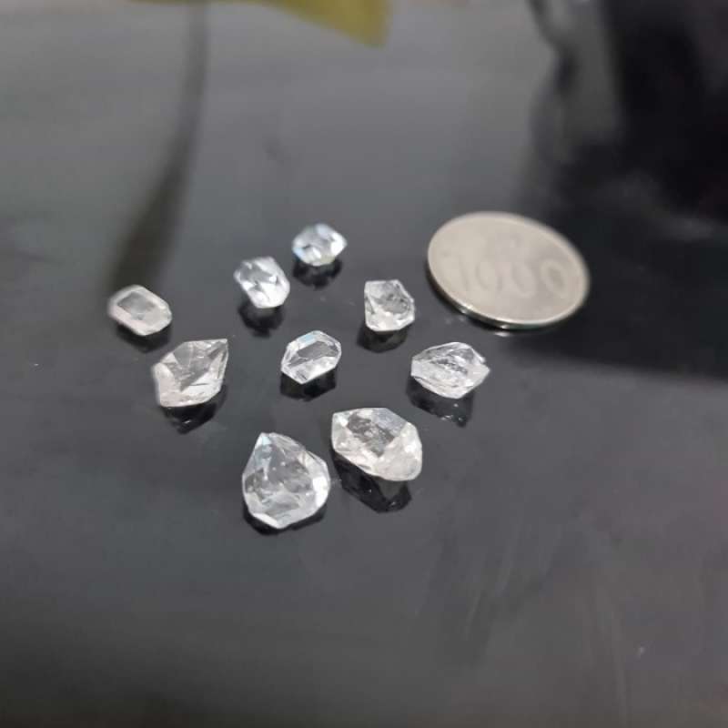 Promo Herkimer Diamond Asli Paket Isi Pcs Diskon 50% Di Seller