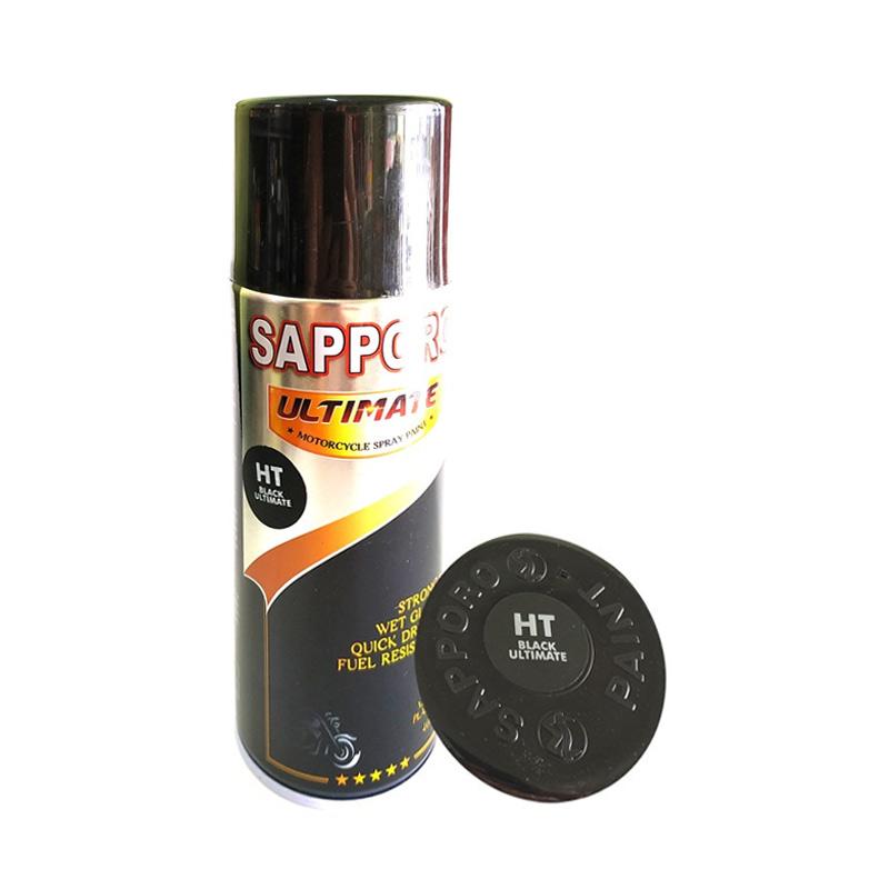 Jual Sapporo Hi Temp Pelindung Cat Kendaraan Motor Black 300 Ml Online Oktober 2020 Blibli Com