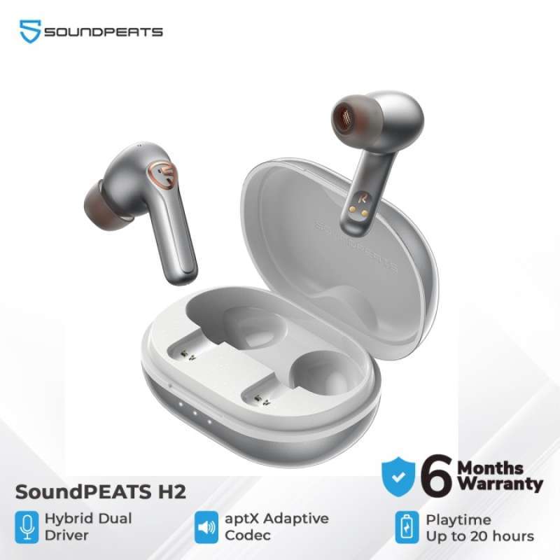 Promo Soundpeats H2 Hybrid Dual Driver 
