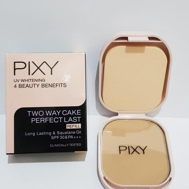 Jual Pixy Uv Whitening 4 Beauty Benefits Twc Perfect Last Powder 01 Fair Ochre Kemasan Reffil Online Desember 2020 Blibli
