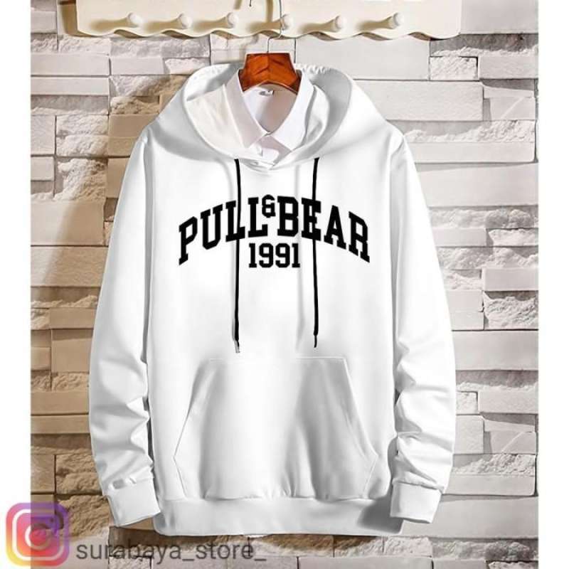Hoodie pria pull and bear outlet