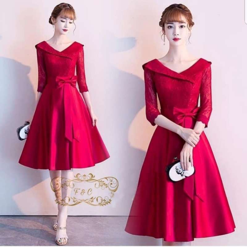 Gaun party dress sale