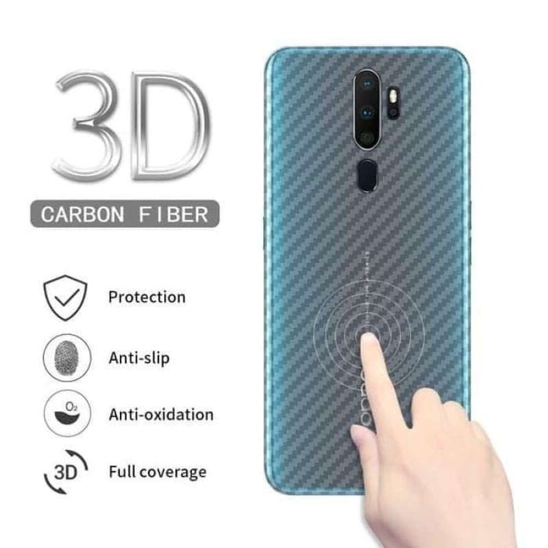 XIAOMI REDMI NOTE PRO GARSKIN CARBON ANTI GORES BACK SCREEN HYDROGEL