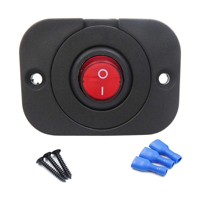 ATV on /& off with LED red waterproof 4x4 high amp accessory SWITCH
