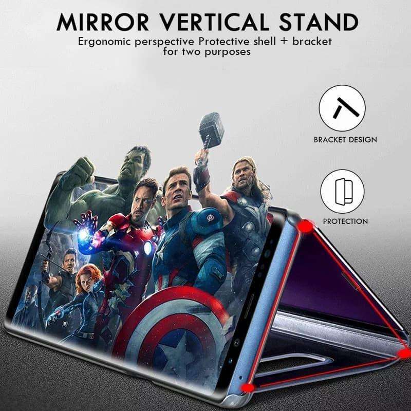 Case Vivo X50 Pro Clear View Standing Flip Cover