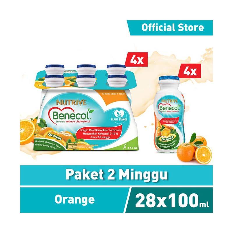 Jual Paket 2 Minggu Nutrive Benecol Orange Minuman 28 X 100 Ml Free Check Cholesterol Online Februari 2021 Blibli
