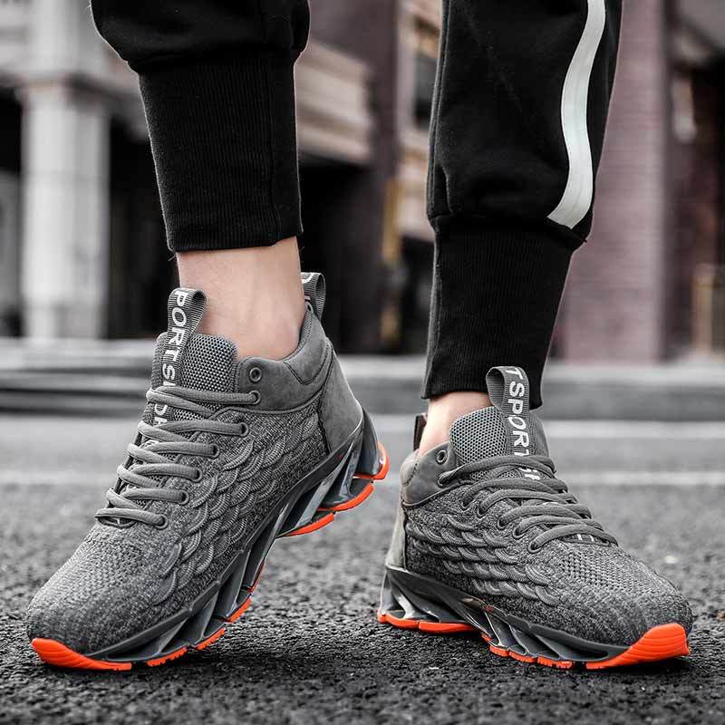 Jual Sport Sepatu Sneakers Pria Baru Pria Luar Ruangan Lari Gratis Untuk Pria Jogging Sepatu Olahraga Berjalan Lace Up Athietic Bernapas Pisau Sneakers Online Oktober 2020 Blibli Com