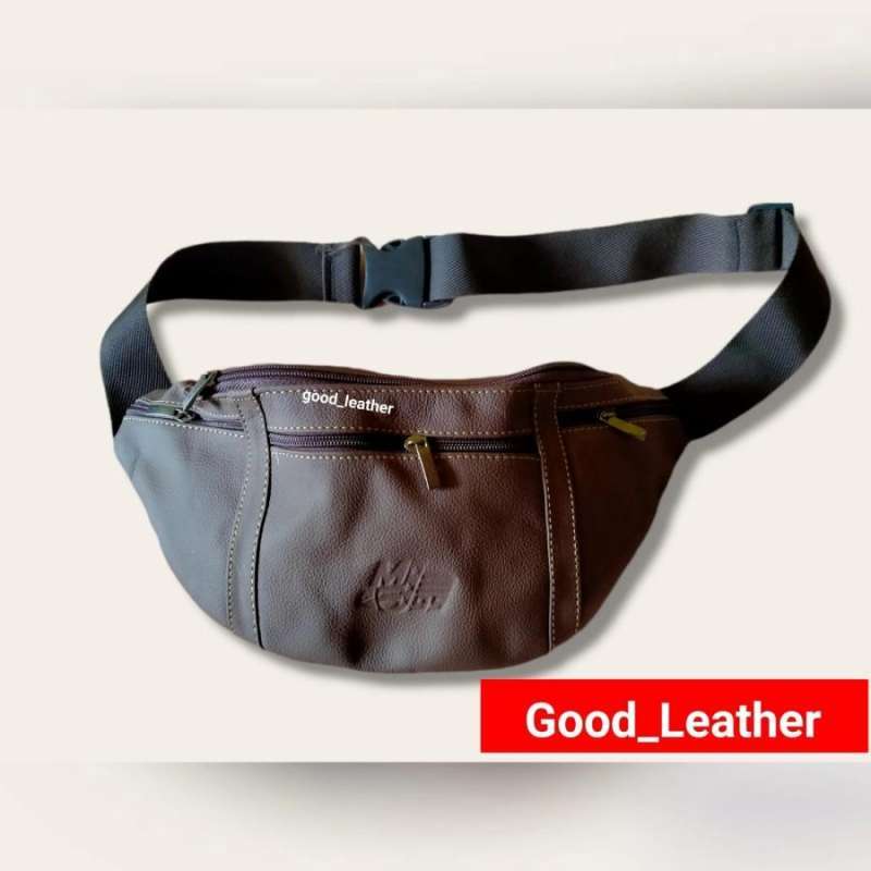 Waist bag kulit branded deals