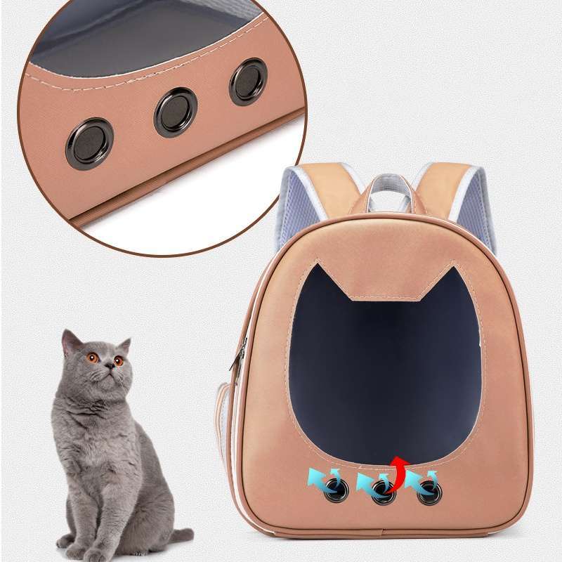 Tas Kucing Anjing Tas Transparan Pet Cargo Tas Anjing Kucing Murah Tas Ransel Hewan atau Travel Bag Nyaman dan Anti