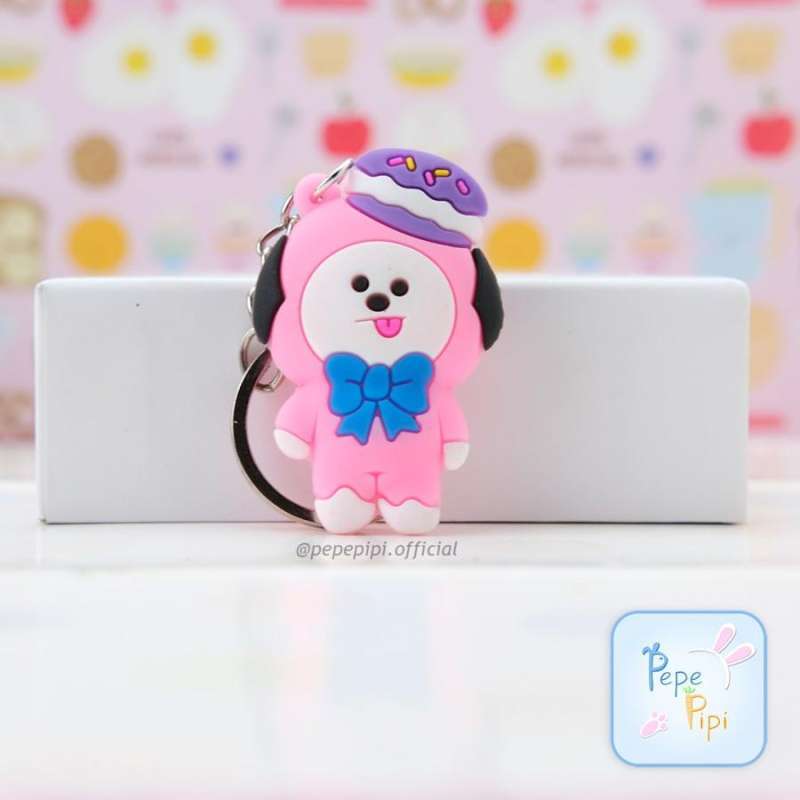 Jual Gantungan Kunci Bt21 Dessert Bts Birthday Party Ganci