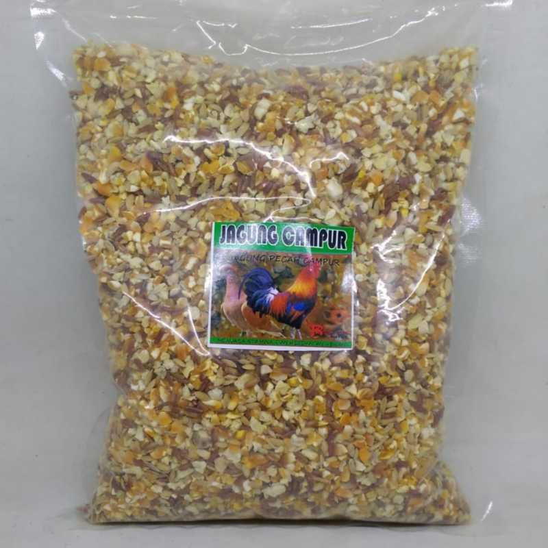 Jual JAGUNG CAMPUR 1 KG PAKAN AYAM SERAMA KATE BEBEK ITIK ENTOG PAKAN AYAM  di Seller HAMTARO.ID - Buaran, Kota Tangerang Selatan | Blibli