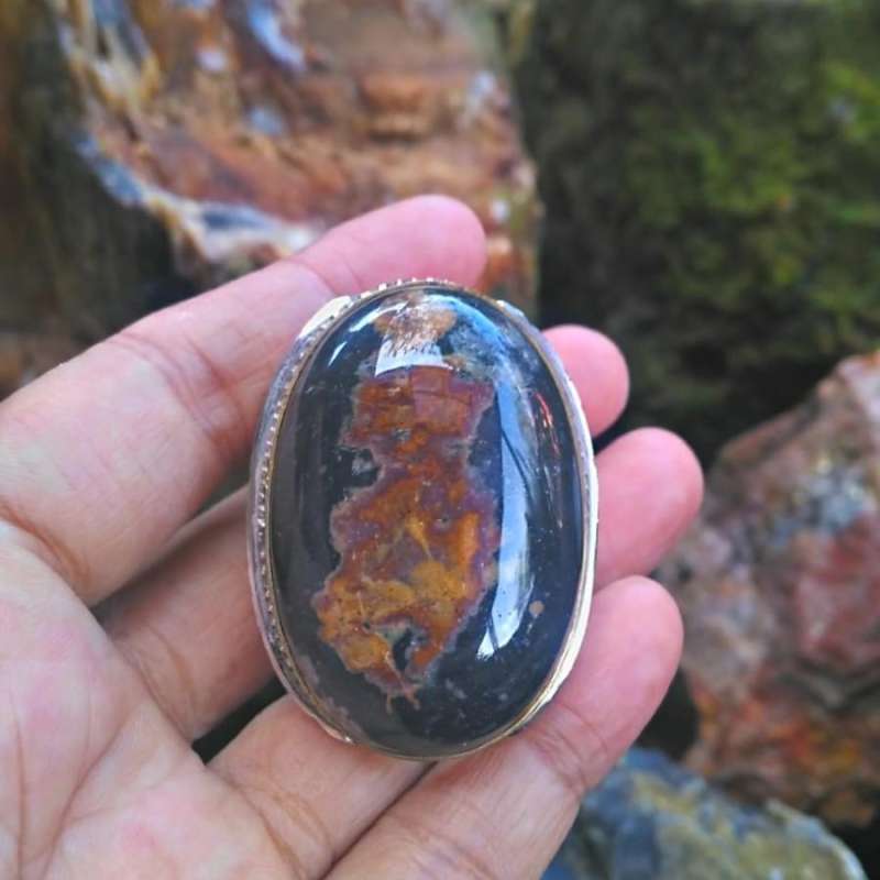 Jual Cincin Batu Akik Garut Motif Edong di Seller AURA AGATE (BATU AKIK  GARUT) - Hanjuang, Kab. Garut | Blibli