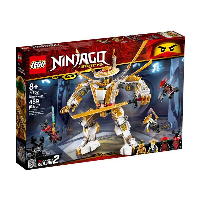 Lego Ninjago 71702 Golden Mech Blocks Stacking Toys