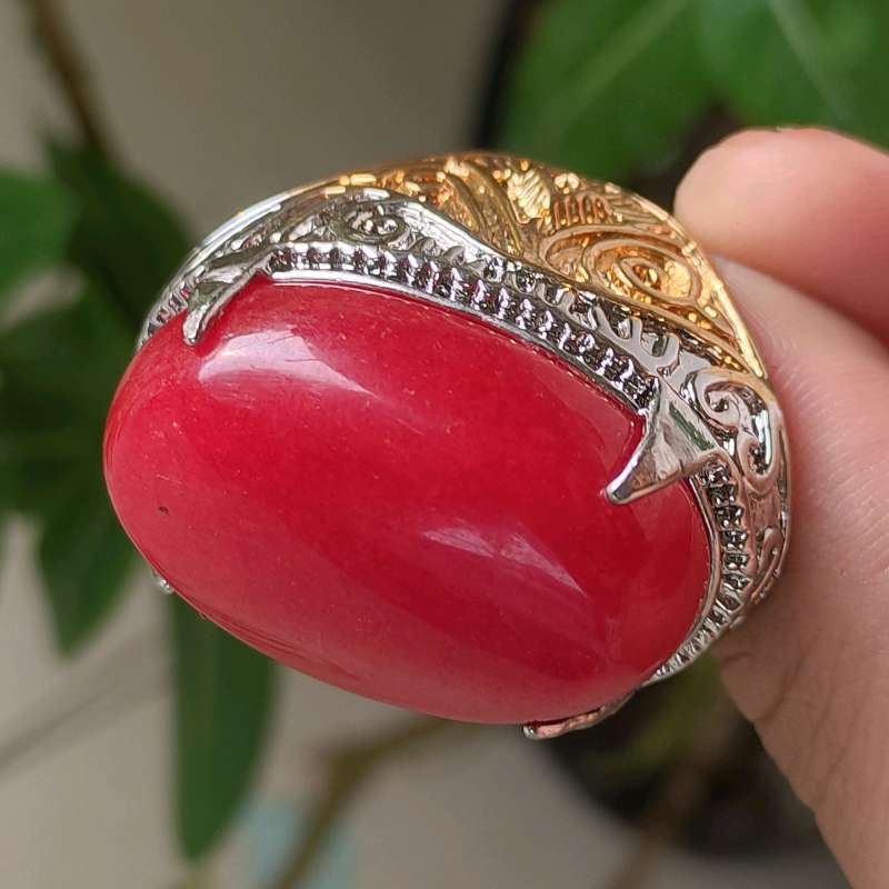 Jual Batu Akik Red Baron Model Premium Original Terbaru Harga Murah November 2024