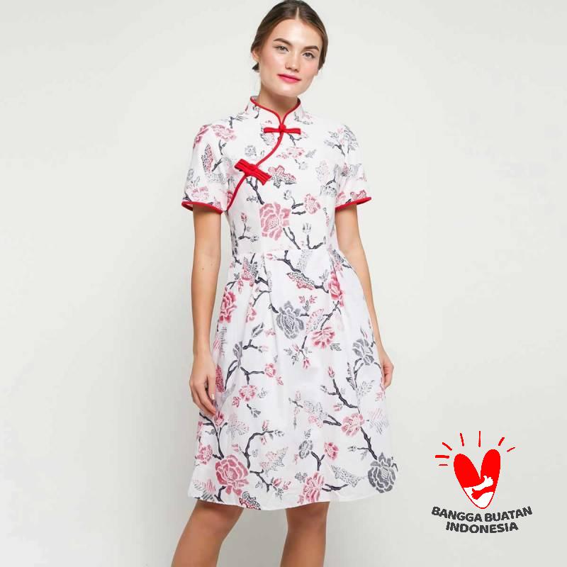 Batik on sale cheongsam wanita