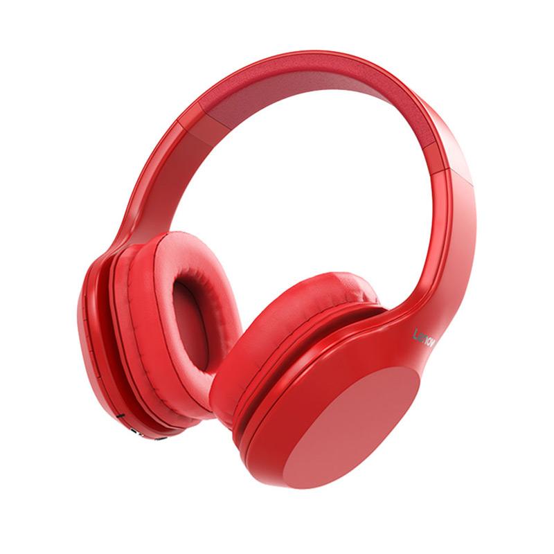 Jual Lenovo Hd100 Noise Isolation 20hours Playing Time Wireless Bluetooth Headphone Online November 2020 Blibli