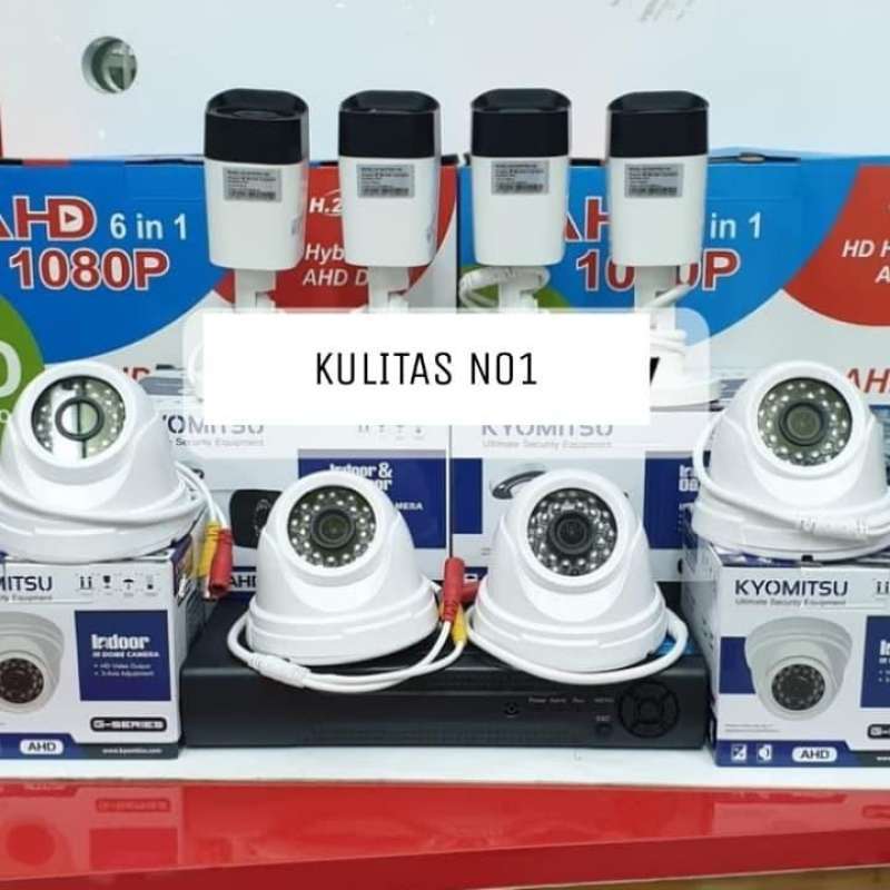 Jual Paket Cctv Kyomitsu 2mp 8ch 8camra Komplit Di Seller Auto