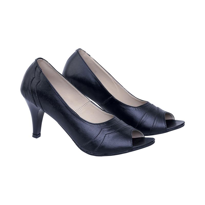 Jual Syaqinah 003 Sepatu Heels Wanita Hitam Online Agustus 2020 Blibli Com